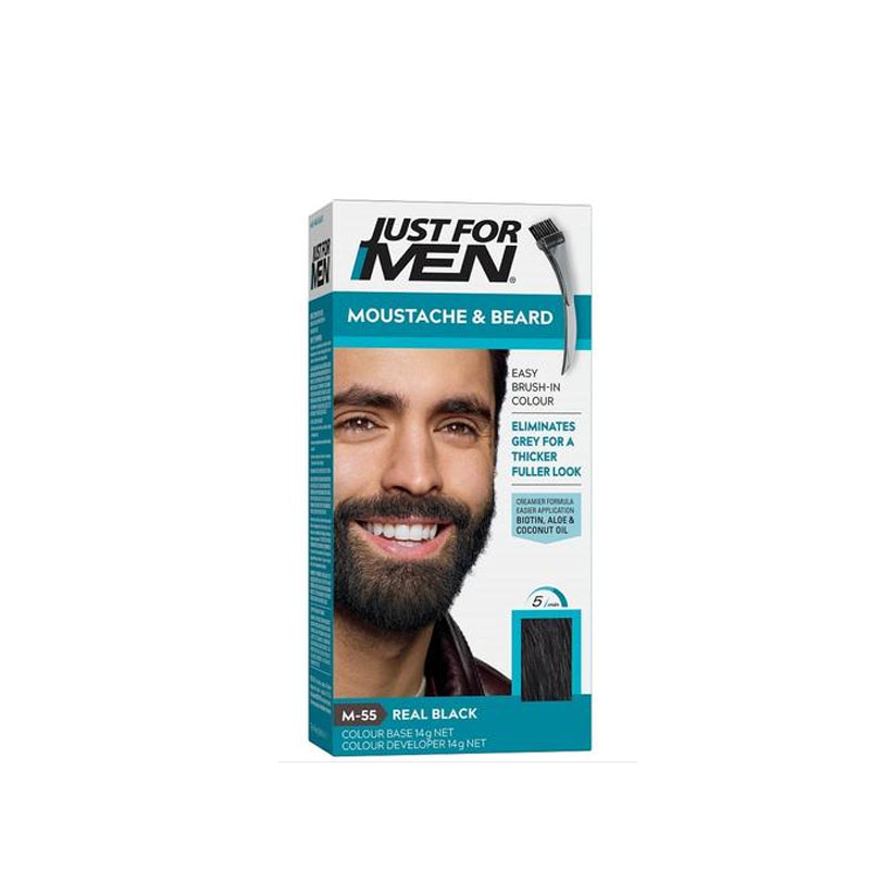 Just For Men 男士用胡子/须鬓染色膏 深棕色&黑色无氨澳洲正品