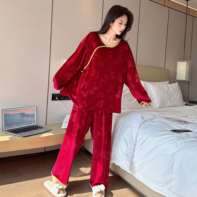 2024新款本命年红色家居服观昵