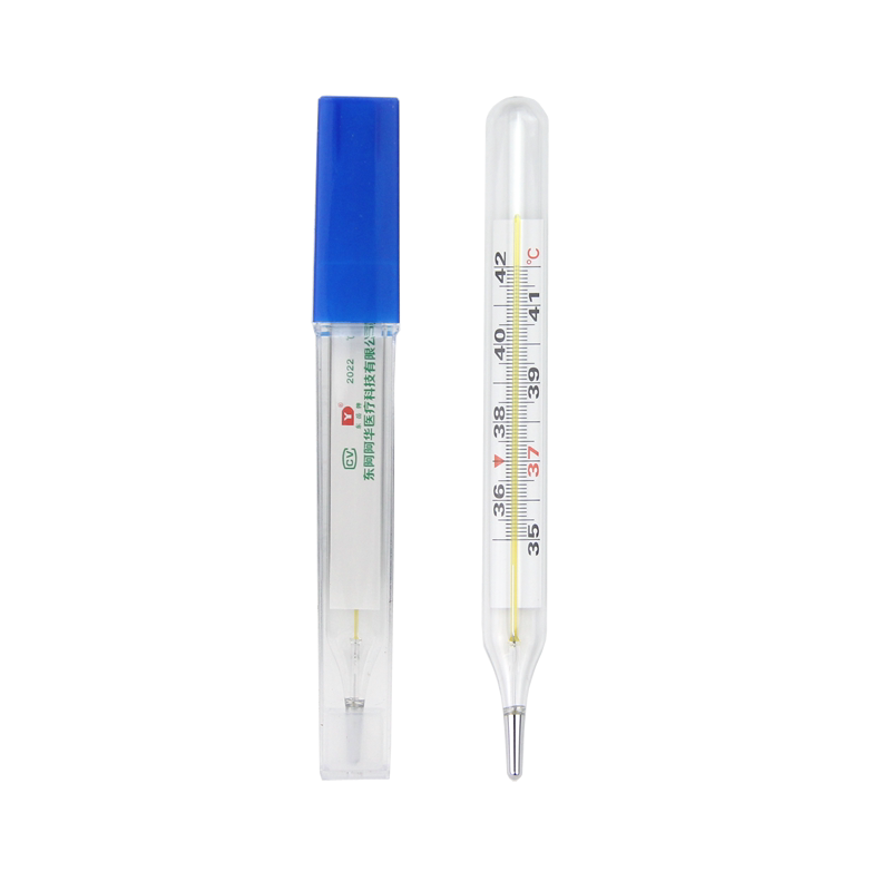 医用大刻度水银体温计温度表