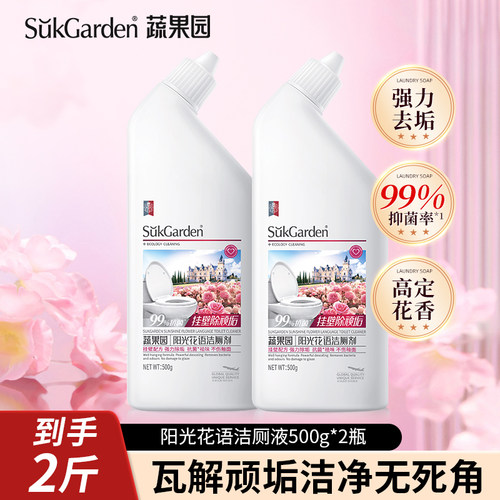 拍1到手2斤洁厕液！除菌去垢净味