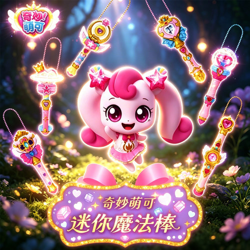 闪耀流星奇妙萌可第七季6魔法棒盲盒暮光公主玩具梦幻极光大电影
