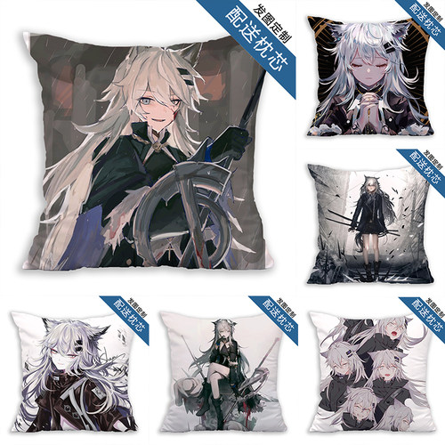 拉普兰德方形宿舍抱枕定制靠垫