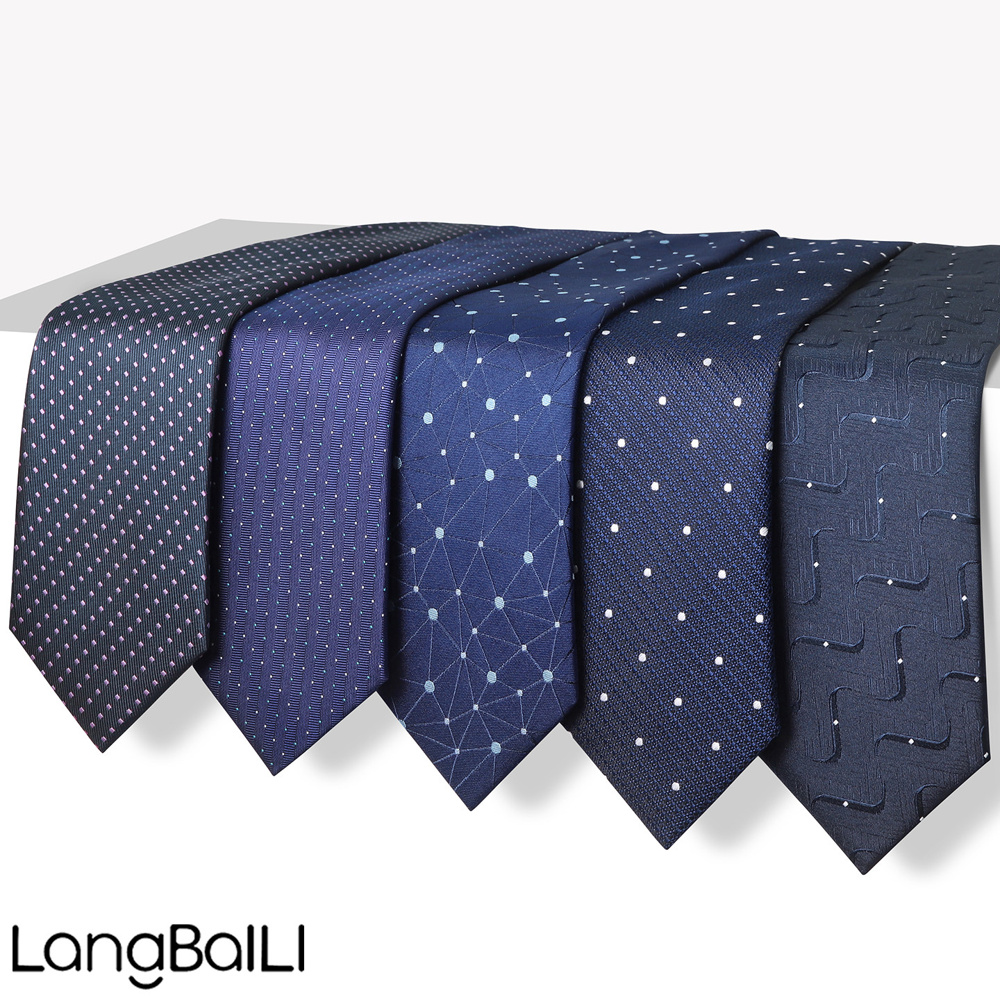 男式商务正装职业百搭拉链领带便捷一拉得免打潮流休闲西装配饰