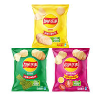 Lay's Potato Chips Large Pack 135g*3/5 bags Original Cucumber Flavor Pepsi Food Office, Leisure and Snack to satisfy your craving thumbnail 4