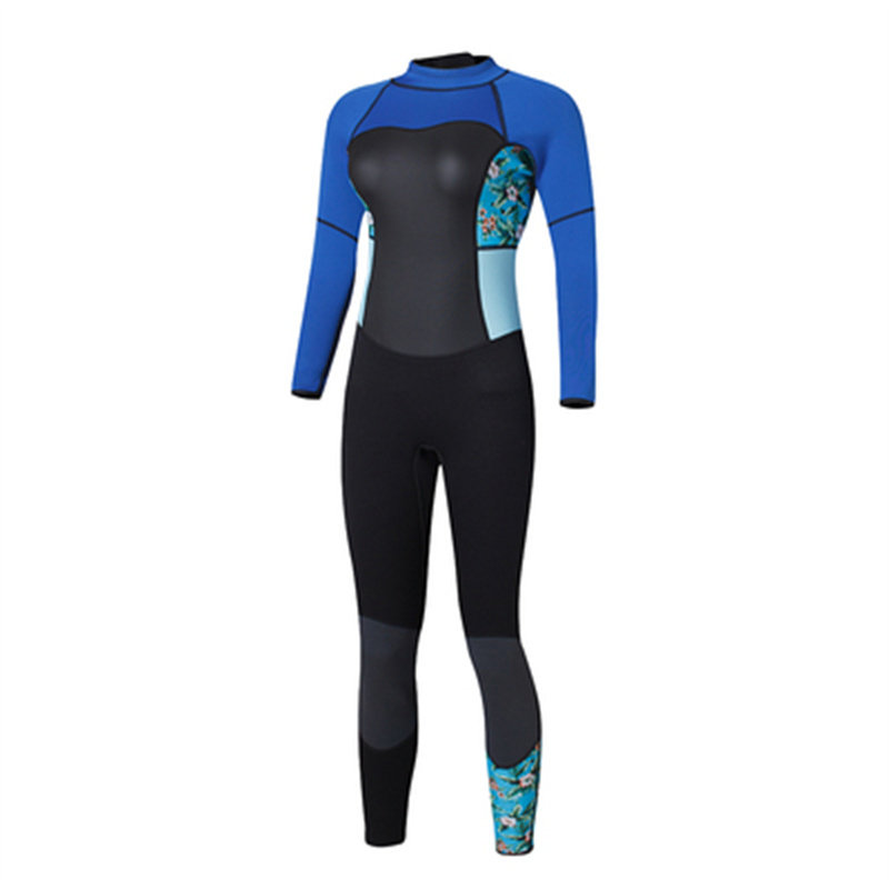 LAZYBEE3MM连体潜水服女超弹浮水肺潜湿衣保暖防寒泳衣冲浪水母衣