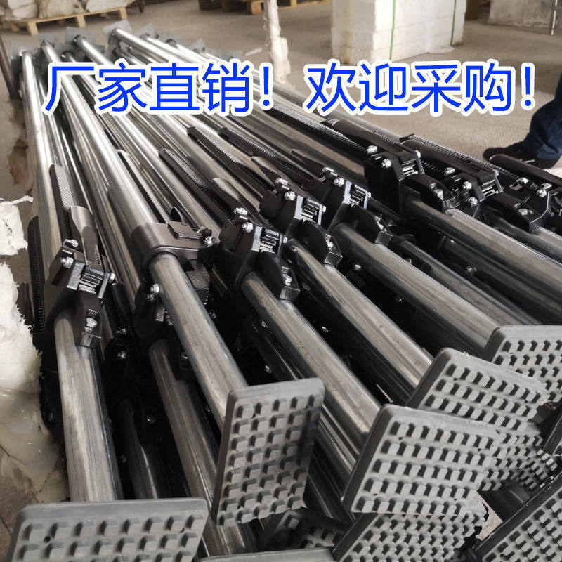 直臂下压杆撑杆厢式货车防滑档杆可调节支撑杆集装箱货物顶杆r