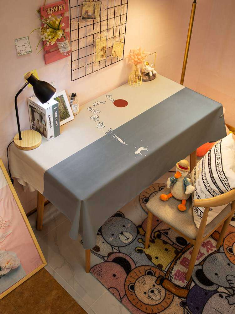 书桌布垫布置ins风儿童写作业桌垫专用桌面布桌子布盖布长桌防水