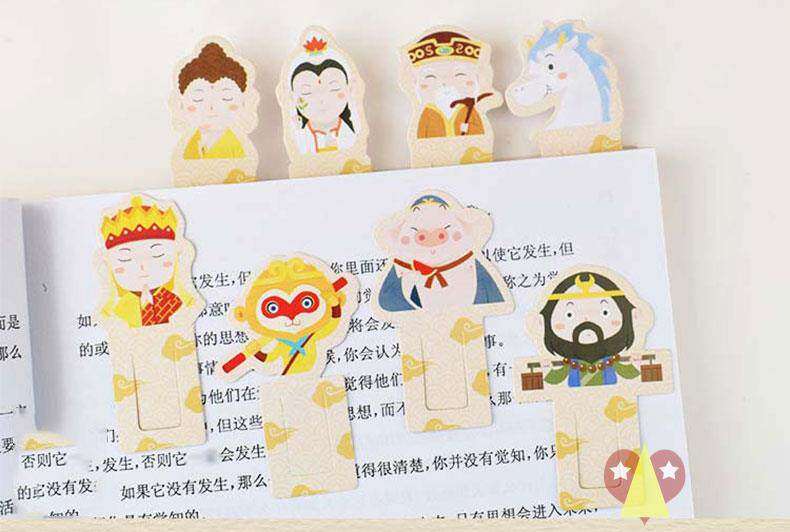 新西游记物书签四大名著文创孙悟空周边卡片纸质人学生用纪念品礼