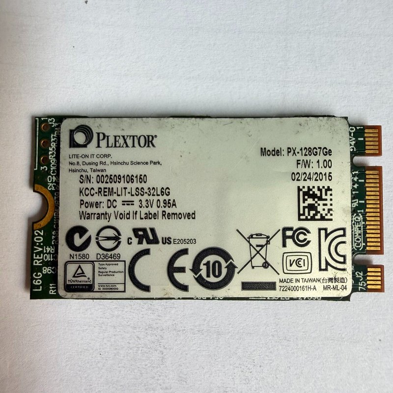 议价-可维修浦科特PLEXTOR 128G固态硬盘,型号PX-128G7