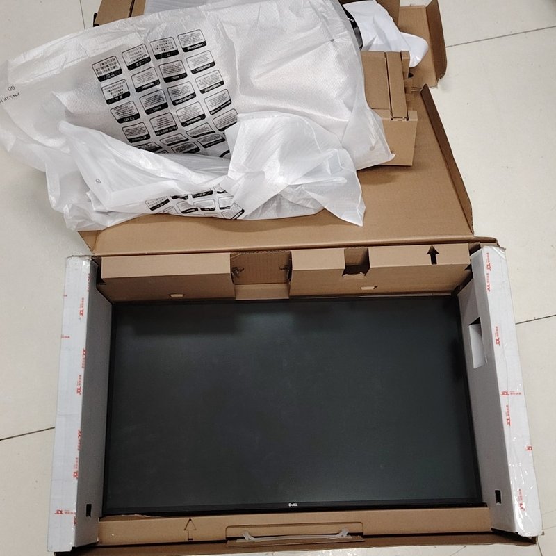 议价-可维修个人闲置 戴尔U2718QM满血版 27寸4K显示器,外观