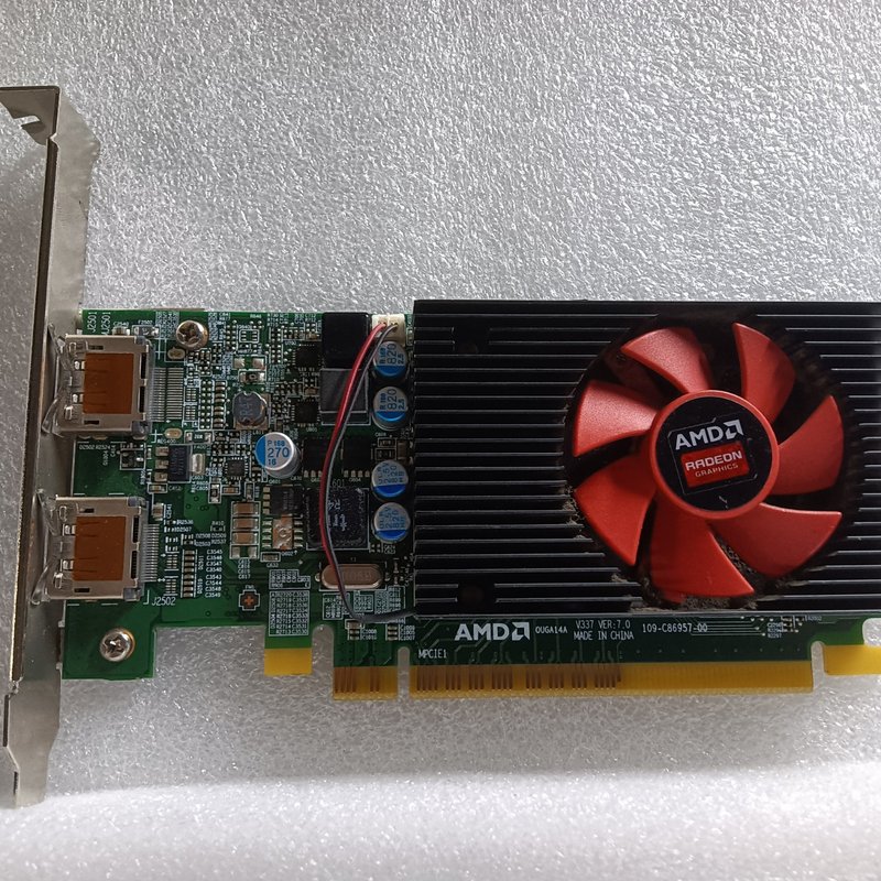 议价-可维修Dell R7 200 2G显卡 GDDR5 双DP 实拍实