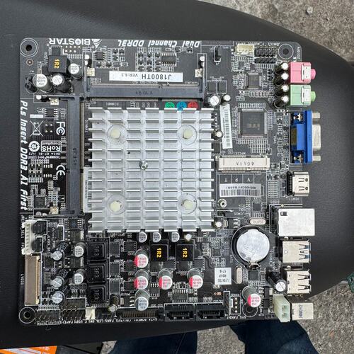 议价-可维修BIOSTAR J1800TH主板 双通道DDR3板