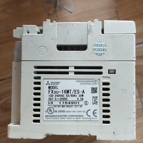 议价-可维修PLC FX3U-16MT/ES-A，品，实物拍摄