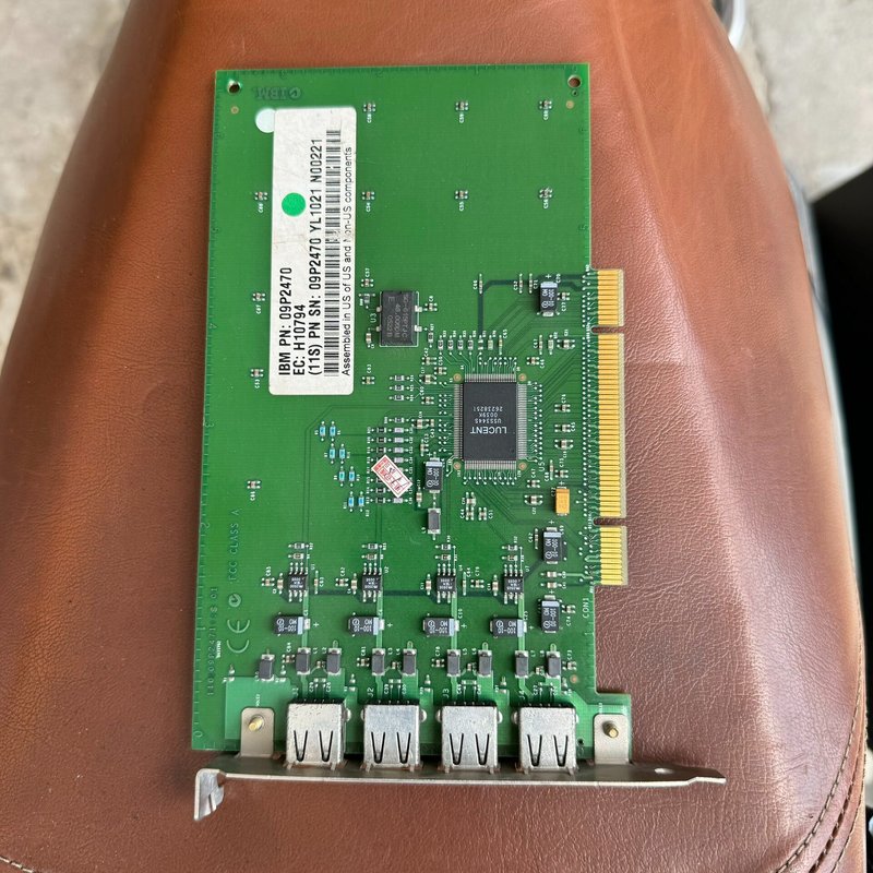 议价-可维修IBM 3-D 09P2470 四口 USB 扩展卡