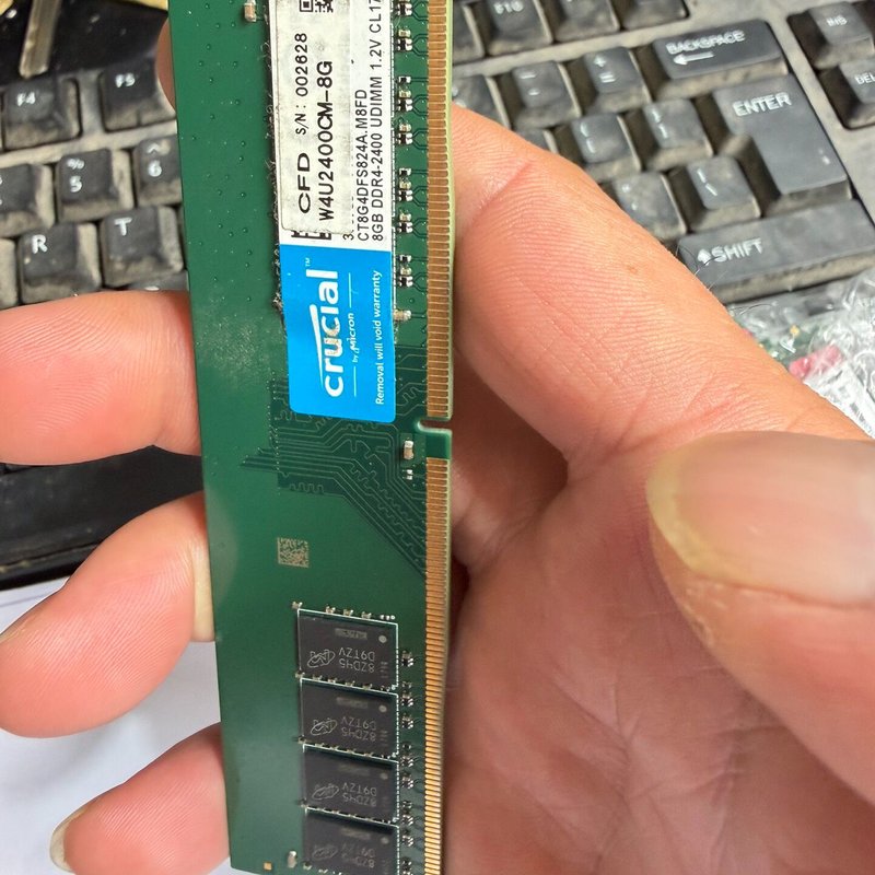 议价-可维修英睿达DDR4 8G 2400MHz台式机内存条,型号8