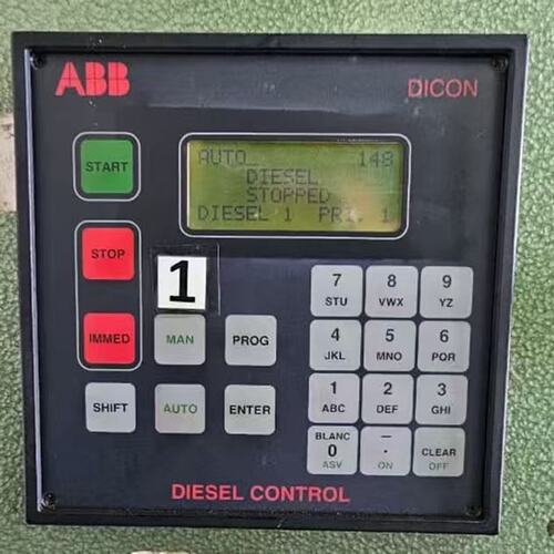 议价-可维修 DICON柴油机控制系统面板，型号DIESEL CO