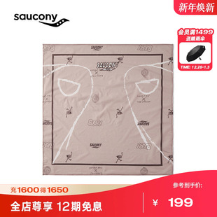 Saucony索康尼NATHAN 轻薄舒适 BELL系列男女通用围巾户外运动时尚