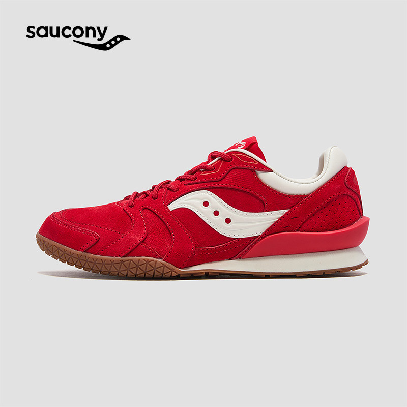 Saucony索康尼BULLET V2男女百搭低帮薄底复古德训鞋运动休闲跑鞋