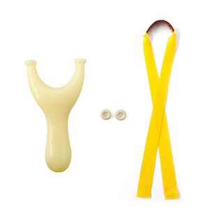 树脂小飞虎扁皮筋弹弓免绑大威力高精准度弹弓经典传统弹弓架