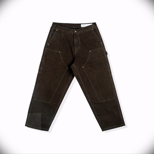 NOFAITH宽松B01复古多口袋双膝伐木工装裤男士直筒休闲长裤无信仰