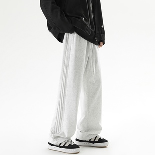 City Hipster 休闲裤男春秋季新款裤子潮牌重工宽松百搭直筒卫裤