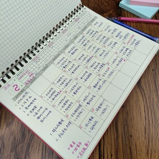 单面月计划本 B5自填日期2026年效率手册活页可拆卸时间管理日程本办公大号自律打卡笔记本日计划工作小秘书