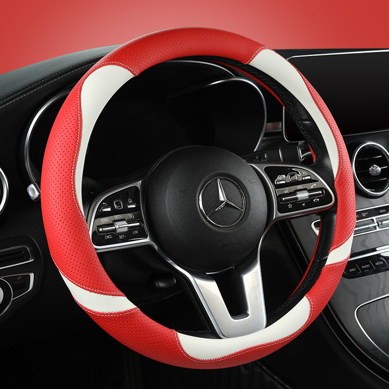 厂家制作新款把套时尚拼接四季可用汽车方向盘套皮革多款可选,汽车用品/电子/清洗/改装,方向盘套,淘宝优惠券,粉丝福利购,淘宝优惠卷