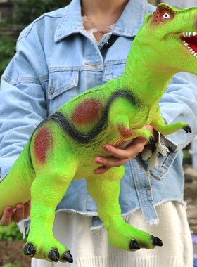 恐龙玩具大号仿真软胶霸王龙动物模型超大塑胶软儿童宝宝3岁6男孩