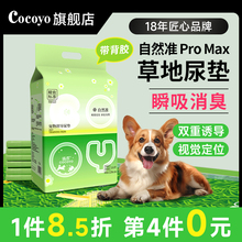 Cocoyo狗狗尿垫加厚消臭吸水垫草地隔尿垫宠物专用拍1发2带有背胶