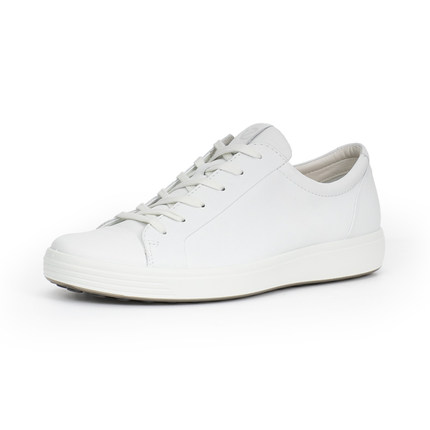 【断码清仓】ECCO爱步 Soft 7 M 休闲鞋男 真皮板鞋男  470364