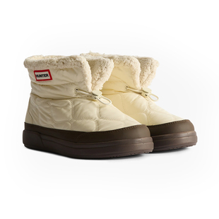 Hunter女Apres 户外防水防滑中帮雪地靴 Ski秋冬保暖休闲鞋