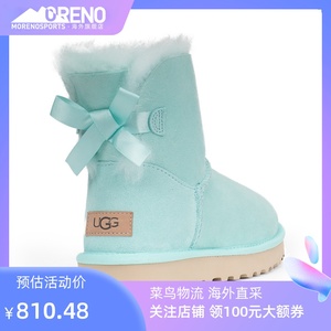 【爆款上新】UGG/我心BAILEY BOW II短筒蝴蝶结保暖雪地靴1016501