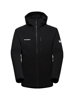 Mammut猛犸象Ultimate Comfort男士防风防水连帽软壳上衣