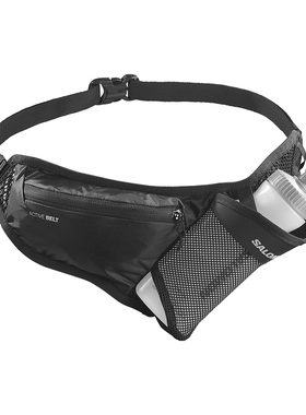 Salomon萨洛蒙男女款Active轻量贴合运动腰带3D水壶跑步腰包