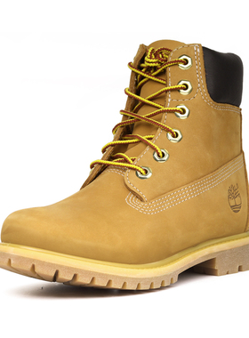 Timberland 添柏岚女鞋户外防水踢不烂黄靴抓地耐穿 10361W宽版
