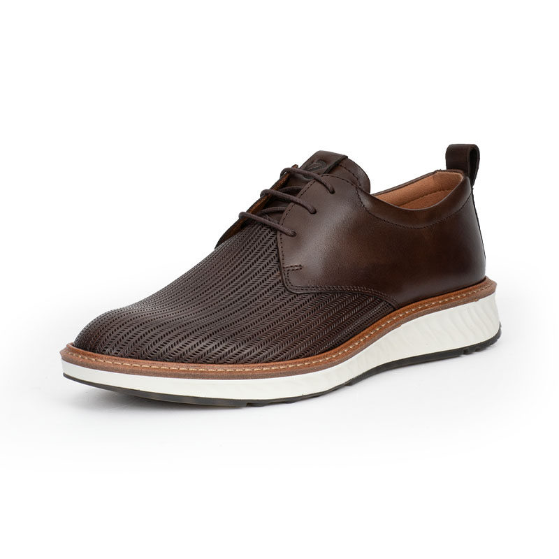 【断码清仓】ECCO爱步男适动混合新款缓震皮鞋布洛克德比鞋836874,流行男鞋,休闲皮鞋,淘宝优惠券,粉丝福利购,淘宝优惠卷