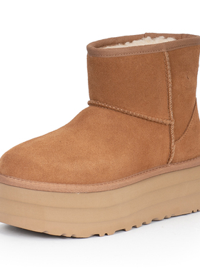 UGG经典迷你短靴PLATFORM加厚底女士短筒秋冬保暖雪地靴 1134991