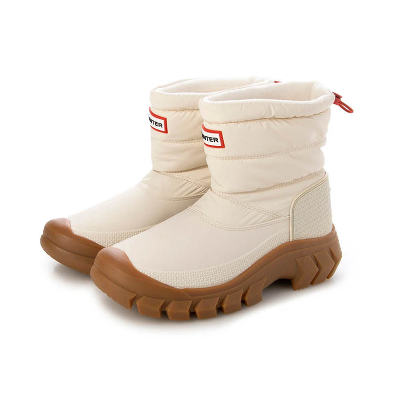 HUNTER女加绒保暖防滑休闲雪地靴
