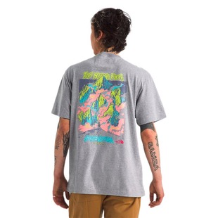 TNF北面男款 T恤NF0A8D6P Expedition环保印花休闲运动宽松短袖