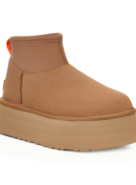 UGG女士秋冬经典迷你保暖厚底鞋短筒雪地靴1168170