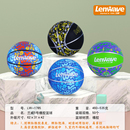 Lenwave兰威5号橡胶篮球成人青少年室内外耐磨手感球