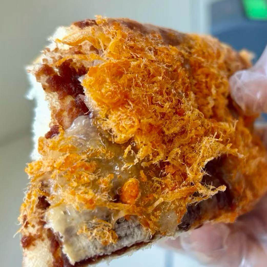 手工网红红豆肉粉松松吐司面包学生老式营养早餐零食夹心抗饿糕点