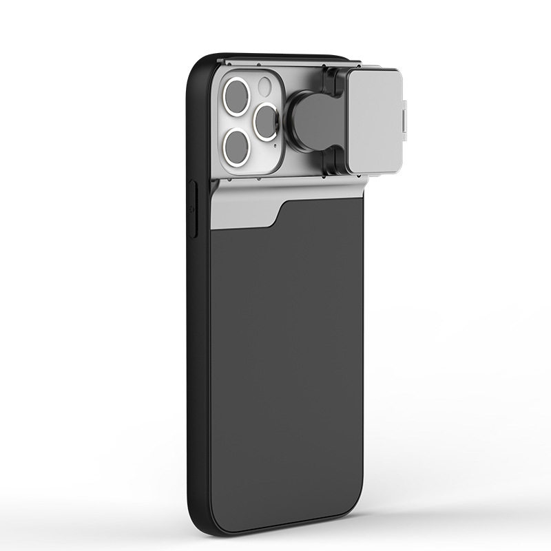 适用 iphone14/13 PRO MAX 5合一微距鱼眼长焦广角CPL手机壳镜头