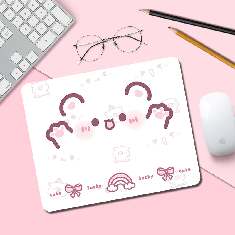 创意卡通鼠标垫办公护腕软垫可爱学习书桌垫男女生电脑键盘桌面垫
