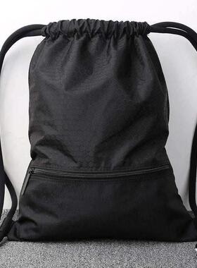 waterproof light folding fitness draw string bag bag