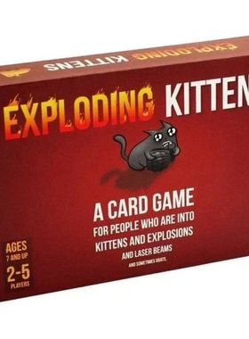 Exploding Kittens Card  Family Party Table Game NSFW Party S