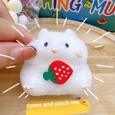 捏仓鼠湿湿的烦躁玩具挤