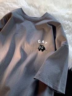 T恤男女士纯棉半袖 短袖 宽松 潮牌夏季 品牌外贸撤回尾货清仓捡漏