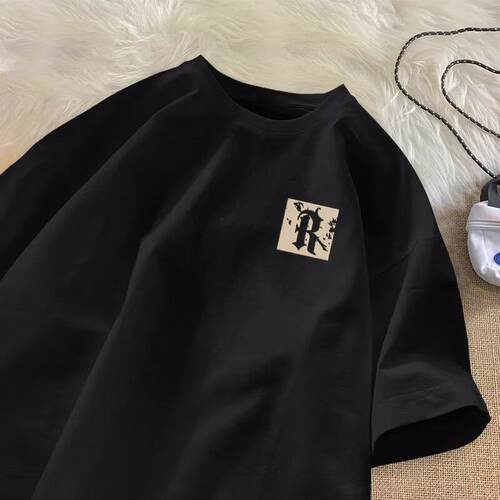 外贸折扣爆款尾单~清仓捡漏夏季 短袖T恤男女士纯棉潮牌上衣服