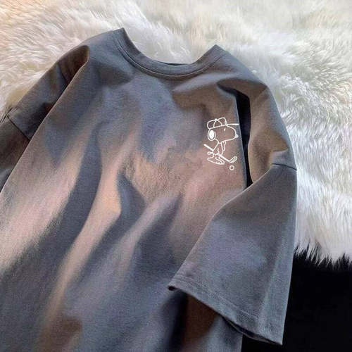 外贸撤回尾货清仓捡漏~纯棉潮牌 夏季短袖T恤男女士纯棉半袖潮牌